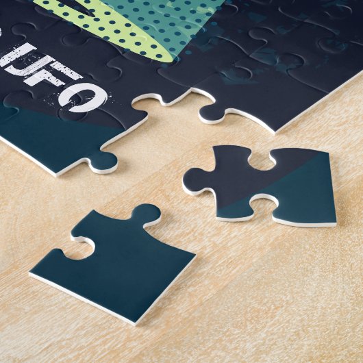 Let op UFO Legpuzzel (Zijkant)