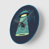 Let op UFO Ronde Klok (Hoek)