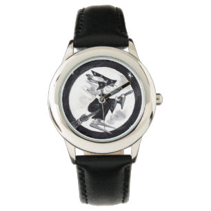 Let op - Ursula de witte hare-heks! Horloge