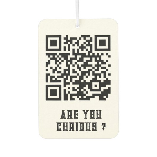 Let op uw eigen auto luchtverfrisser | grappig (Voorkant)