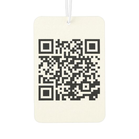 Let op uw eigen auto luchtverfrisser | grappig (Achterkant)