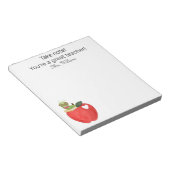 Let op Uw grote leraar, Leraar Waardering Notitieblok (Schuin)