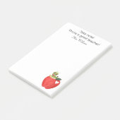 Let op Uw grote leraar, Leraar Waardering Post-it® Notes (Schuin)