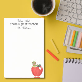 Let op Uw grote leraar, Leraar Waardering Post-it® Notes