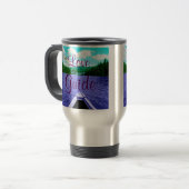 Let op: uw Guide kano op Lake Travel Mug Reisbeker (Voorkant links)