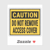 Let op: verwijder het Access Hoesje niet Sticker (Vel)