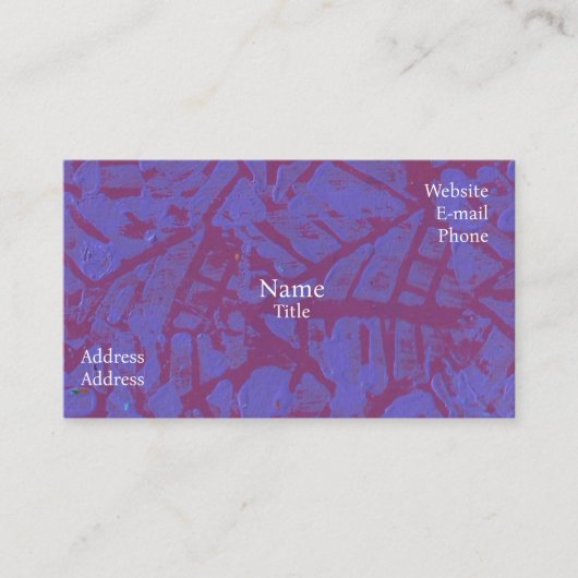 Let op Visitekaartjes (Voorkant)