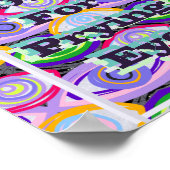 Let op voor afdrukken van de oogstekker poster (Hoek)