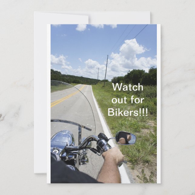 Let op voor Bikers (Voorkant)