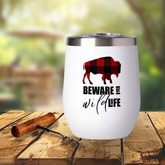 Let op Wilde Life Buffalo Pset ID669