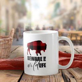 Let op Wilde Life Buffalo Pset ID669 Koffiemok