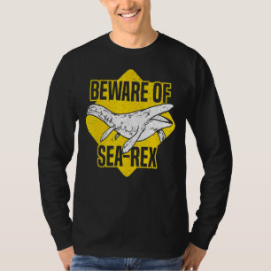 Let op: Zee Rex dino paleontoloog Dinosaur Mos T-shirt