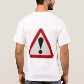 Let op: zielige rebound t-shirt (Achterkant)