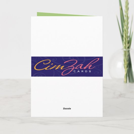 Let op: Zombie Dogs Golden Retriever Halloween Kaart (Achterkant)