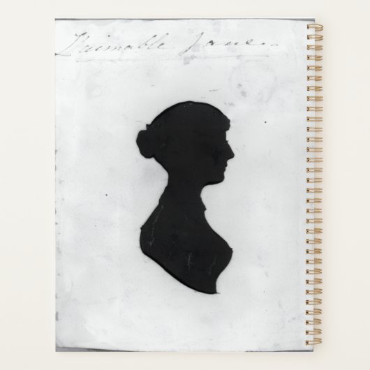 “Let other pens dwell on" Jane Austen quote Planner (Achterkant)