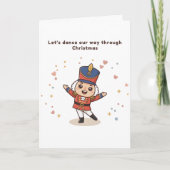 Let’s Dance Our Way Through Nutcracker Card Kaart (Voorkant)