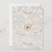 "Let’s Gather" Hand-Drawn Friendsgiving Kaart (Achterkant)