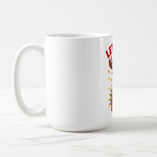 Let’s Get  Christmas Mug Koffiemok (Links)