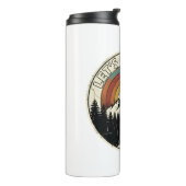 Let’s Get Lost Retro Mountain Adventure Outdoor Thermosbeker (Gedraaid links)