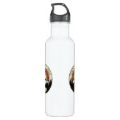 Let’s Get Lost Retro Mountain Adventure Outdoor Waterfles (Achterkant)