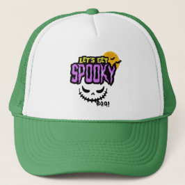 Let’s Get Spooky Halloween Trucker Pet