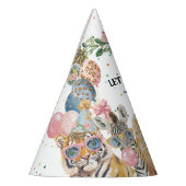 Let’s Get Wild Party Animal Birthday Feesthoedjes (Links)