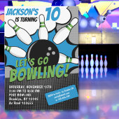 Let’s Go Bowling!  Fun Bowling-Style Birthday Kids Kaart