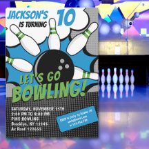 Let’s Go Bowling!  Fun Bowling-Style Birthday Kids