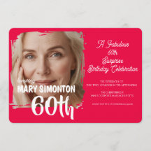 Let’s Party! A Fabulous 60th Surprise Celebration