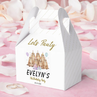 Let’s Party Groundhog 5th Birthday – Fun Kids Bedankdoosjes