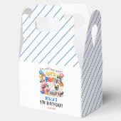 Let’s Pawty Cat 5th Birthday | Cute Kitty Birthday Bedankdoosjes (Geopend)