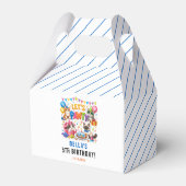 Let’s Pawty Cat 5th Birthday | Cute Kitty Birthday Bedankdoosjes (Voorkant Zijde)