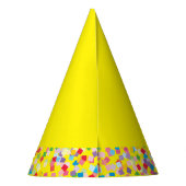 "Let s PAWTY" Labrador Confetti Party Petten Feesthoedjes (Achterkant)