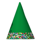 "Let s PAWTY" Labrador Confetti Party Petten Feesthoedjes (Rechts)