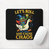 Let’s Roll And Cause Chaos Frog Wizard Goose Rpg A Muismat (Met muis)