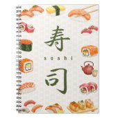 Let’s Roll into Fun! Sushi 　寿司 Notitieboek (Voorkant)