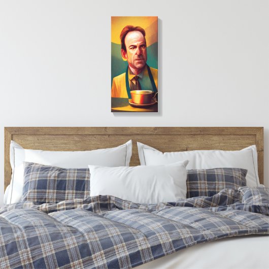 Let’s Start With Some Tough Love Canvas Afdruk (Insitu (Slaapkamer))