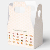 Let’s sushi and party!  bedankdoosjes (Open)