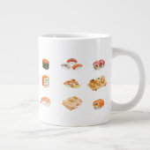 Let’s sushi and party!  grote koffiekop (Rechts)