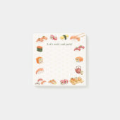 Let’s sushi and party!  post-it® notes (Voorkant)