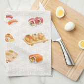 Let’s sushi and party!  theedoek (Quarter Fold)
