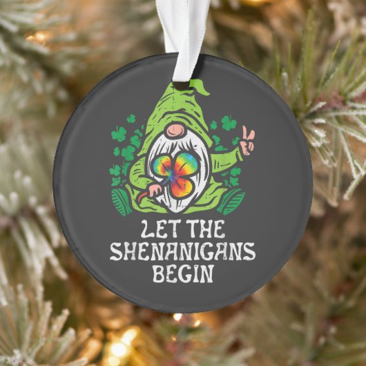 Let Shenanigans Begin Ornament (Boom)