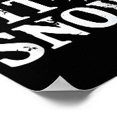 Let Snow Christmas Snowflakes Xmas Matching Family Poster (Hoek)