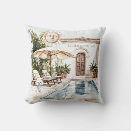 Let Sunshine In Sun Pool Dog House Kussen