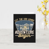 Let The 3rd Grade Adventure Begin Teacher Back to Kaart (Gele Bloem)