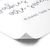 Let The Adventure Begin Baby Shower Dessert Poster (Hoek)