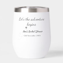 Let the Adventure Begint vrijgezellenfeest Naam to