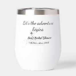 Let the Adventure Begint vrijgezellenfeest Naam to