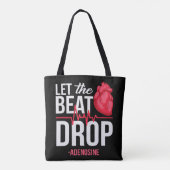 let The Beat Drop  Adenosine TeeLet the beat drop- Tote Bag (Achterkant)