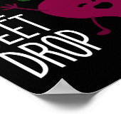 Let The Beet Drop Pun Vegan Gardening Poster (Hoek)